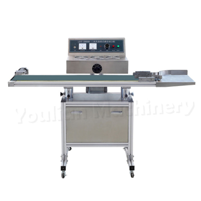 Machine continue électromagnétique automatique de cachetage de capsule de papier d'aluminium de scelleur d'induction de la chaleur LGYF-2000